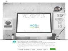 Tablet Screenshot of mofixdesign.no